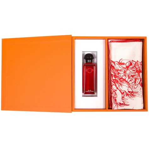 hermes mujer perfume|hermes rhubarb gift set.